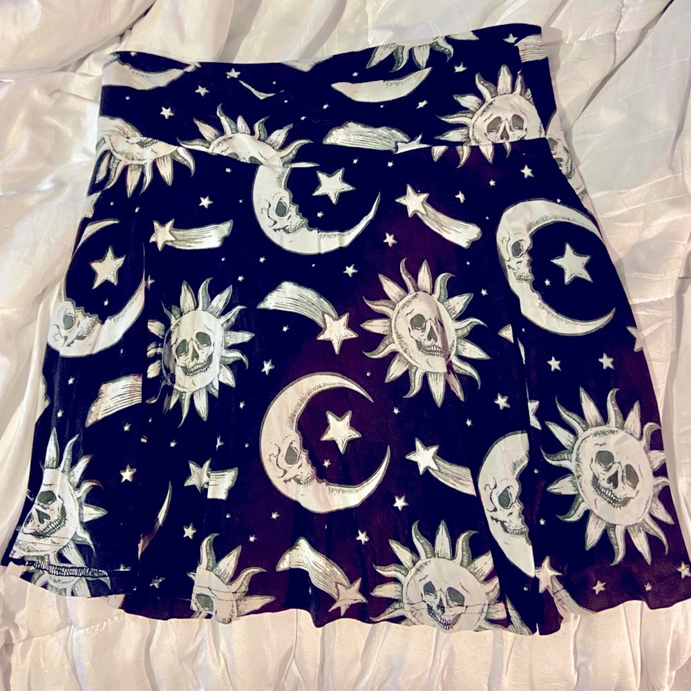 Cozmic Death Skater Skirt